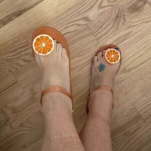 Katy Perry collections Orange Slice Sandals